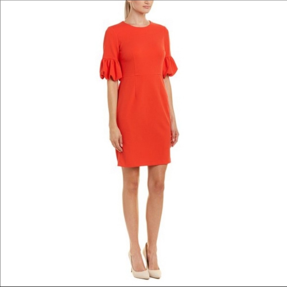 Donna Morgan Bubble Sleeve Dress Size 8
